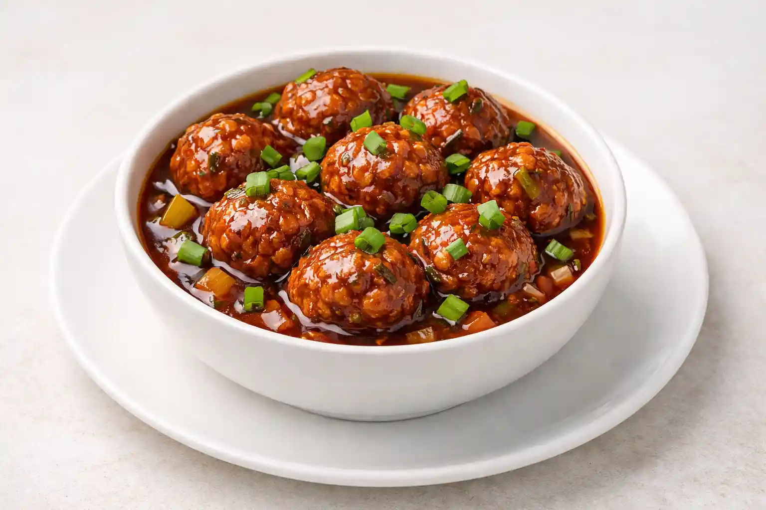 Veg Manchurian - Full Plate